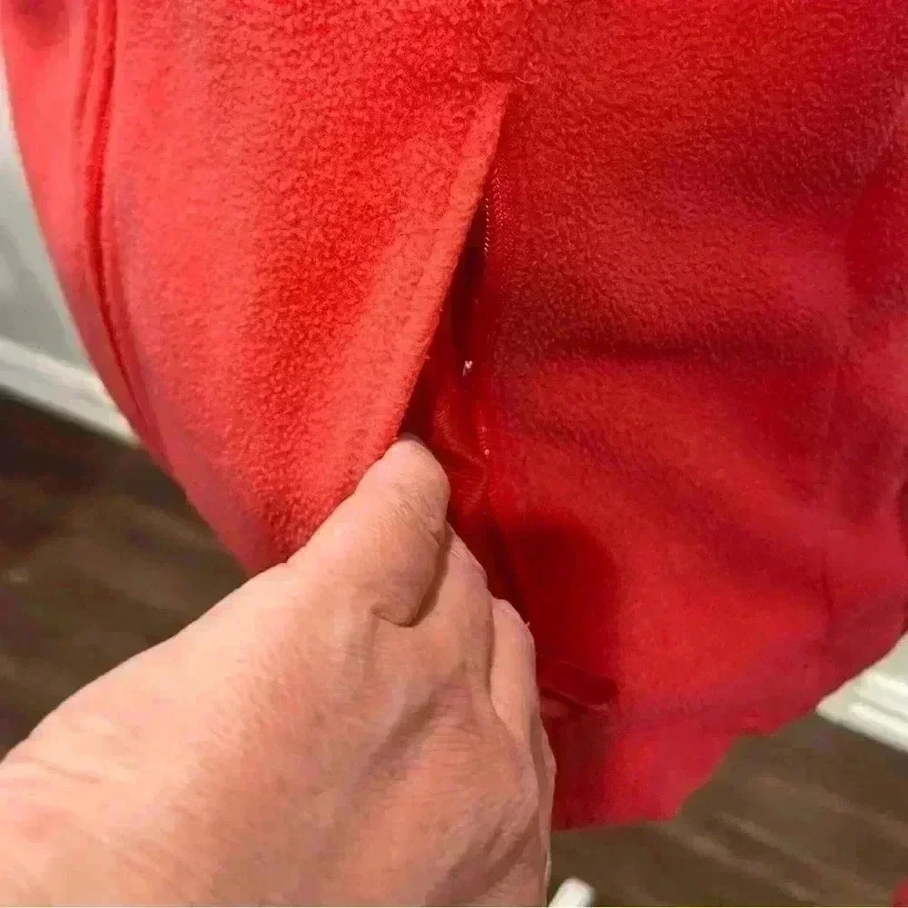 Columbia pink Pullover Fleece zip front with pockets - Picture 6 of 10